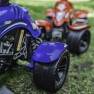 Vaikiškas minamas keturatis motociklas su plačiais ratais - vaikams nuo 3 iki 7 metų | Quad Racing Team | Falk 630